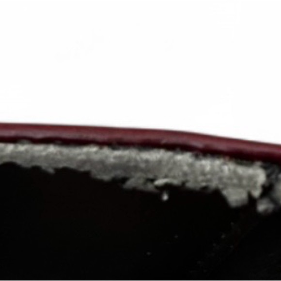 Rocket Dog Laurel Burgundy Patent Pointed Toe Platform Ballet Flats - Picture 7 of 7